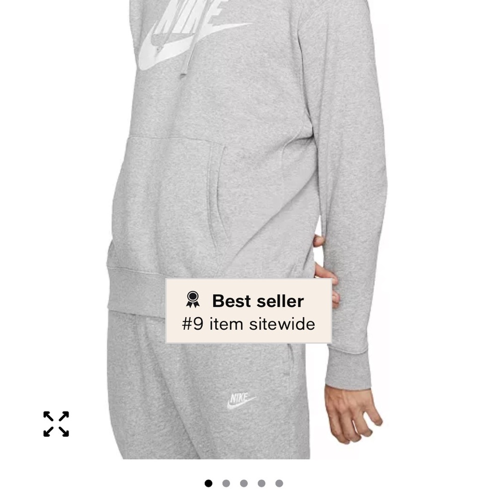 Nike Heather Gray Tracksuit